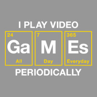 I Play Video Games Periodically Element Blocks Women's V-neck T-shirt | Artistshot