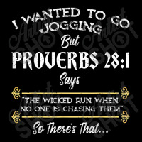 I Wanted To Go Jogging But Proverbs Christian Music Retro Women's V-neck T-shirt | Artistshot