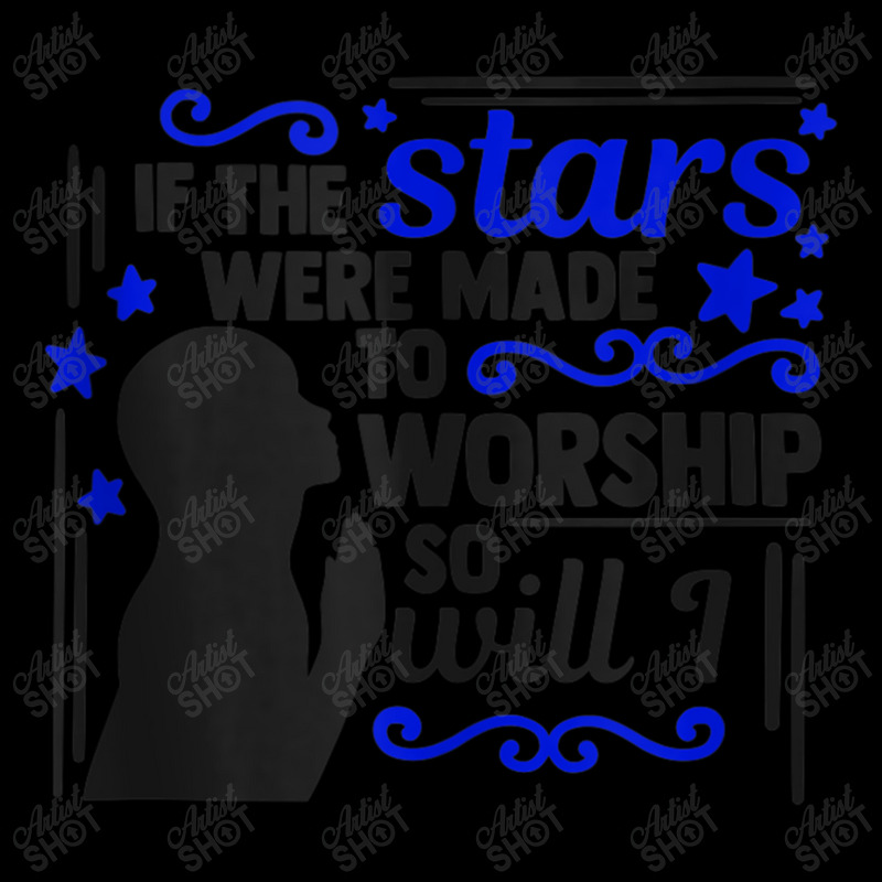 If The Stars Were Made To Worship Christian Novelty Item Character Ani Pocket T-Shirt by Aria-Proctor | Artistshot