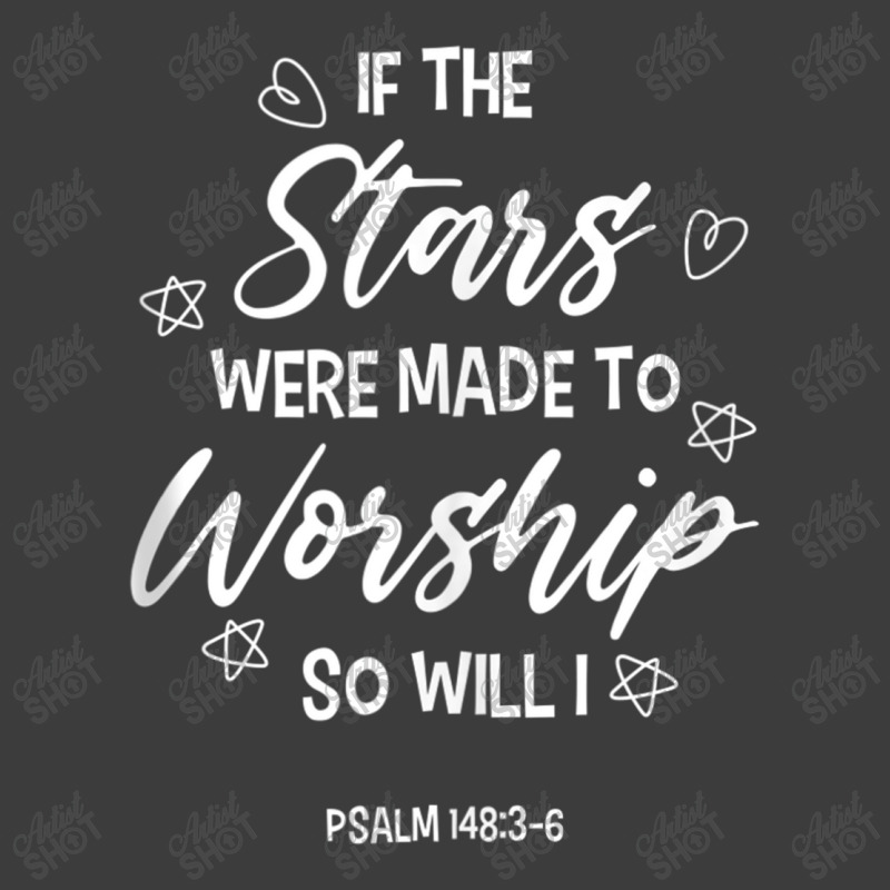 If The Stars Were Made To Worship So Will I Christian Faith Cartoon Ch Men's Polo Shirt | Artistshot