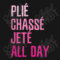 Plie Chasse Jete All Day  Dance Ballet Apparel Medium-length Apron | Artistshot