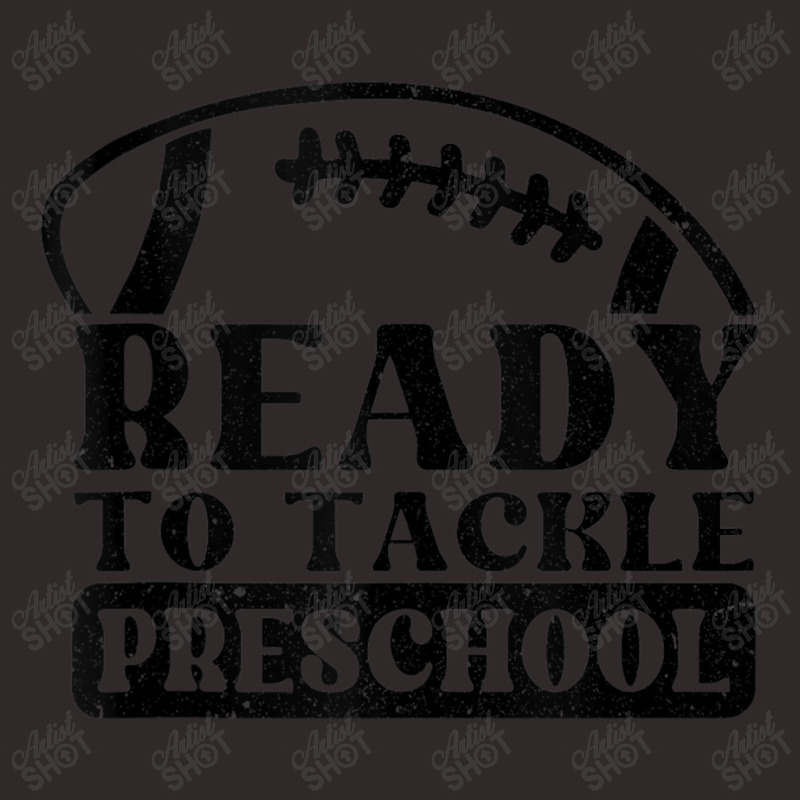 Ready To Tackle Preschool Football Back To School Prek Tank Top Racerback Tank by Artist-Shannon | Artistshot