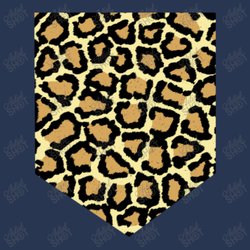 Cheetah Print Pocket Men Denim Jacket | Artistshot