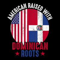 American Raised With Dominican Roots Dominican Republic Flag T Shirt Adjustable Cap | Artistshot