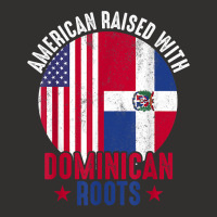 American Raised With Dominican Roots Dominican Republic Flag T Shirt Champion Hoodie | Artistshot