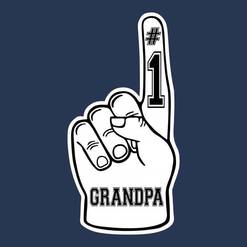 Number One Grandpa ( #1 Grandpa ) Men Denim Jacket | Artistshot
