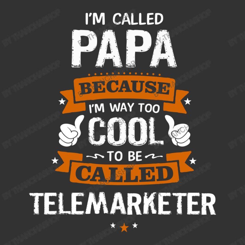 Papa Because To Be Called Telemarketer Baby Bodysuit by thanchashop | Artistshot