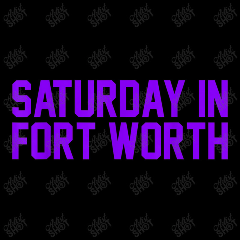 Saturday In Fort Worth Football  For Game Day V-Neck Tee by Artist-Shannon | Artistshot