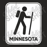 Hike Minnesota Ladies Fitted T-shirt | Artistshot