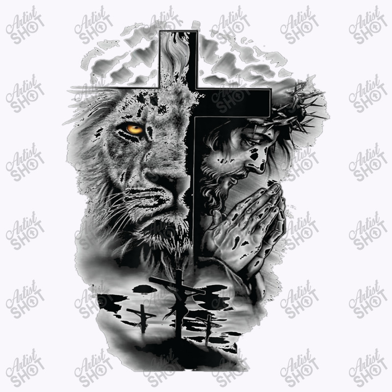 Jesus The Lion Of Judah Way Maker Miracle Worker Christian T Shirt Tank Top | Artistshot