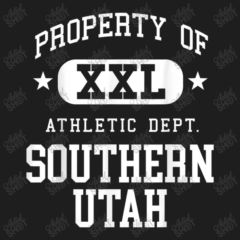 Southern Utah Xxl Athletic School Property Funny Classic T-shirt by Artist-Shannon | Artistshot