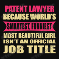 Patent Lawyer Funniest Isn't A Jobtitle Crop Top | Artistshot