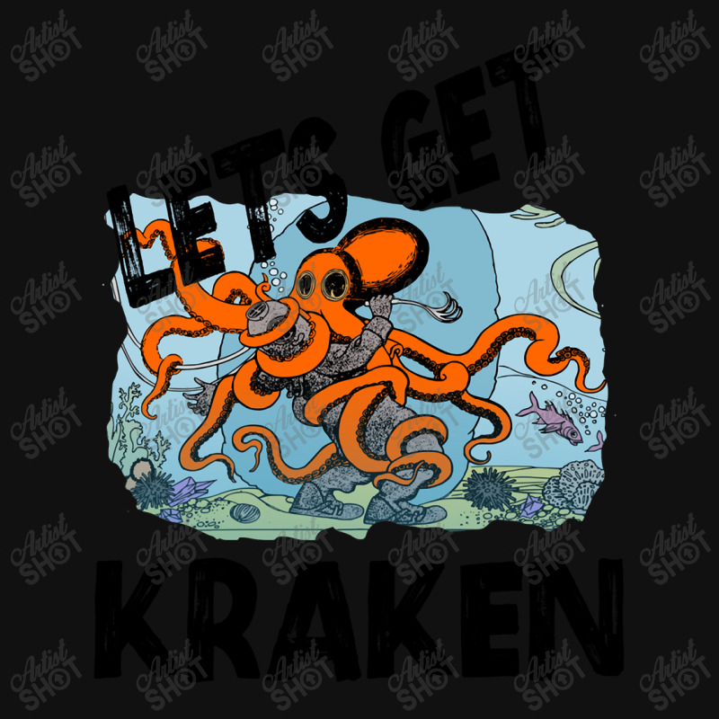 Art Character Lets Get Kraken Halloween Crew Socks | Artistshot