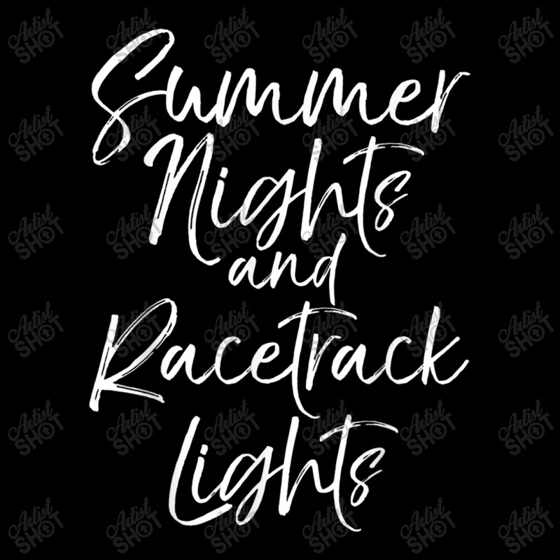 Summer Nights And Racetrack Lights  For Women Race Tee V-Neck Tee by Artist-Shannon | Artistshot