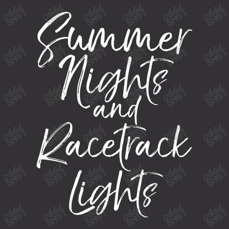 Summer Nights And Racetrack Lights  For Women Race Tee Vintage Hoodie And Short Set by Artist-Shannon | Artistshot