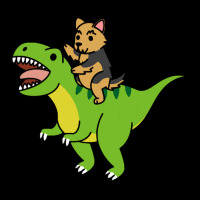 Yorkshire Terrier T  Shirt Yorkshire Terrier Riding T  Rex Dinosaur T Toddler Sweatshirt | Artistshot