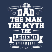 Dad The Man The Myth The Legend Men Denim Jacket | Artistshot