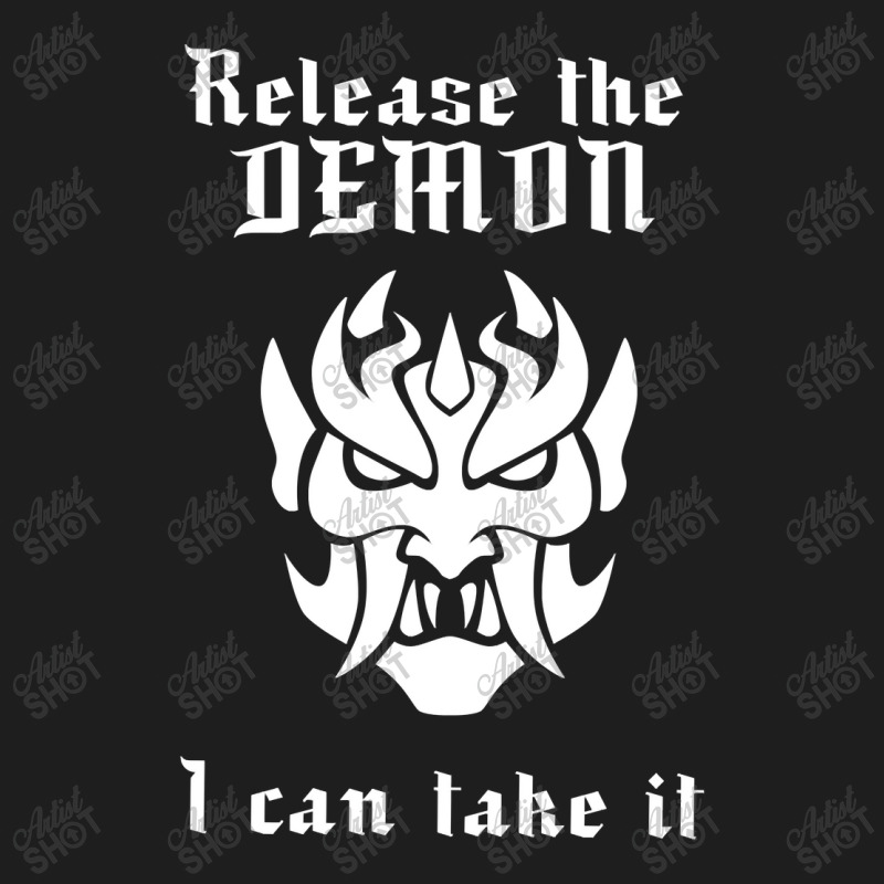 Poster The Demon I Can Take It Classic T-shirt | Artistshot