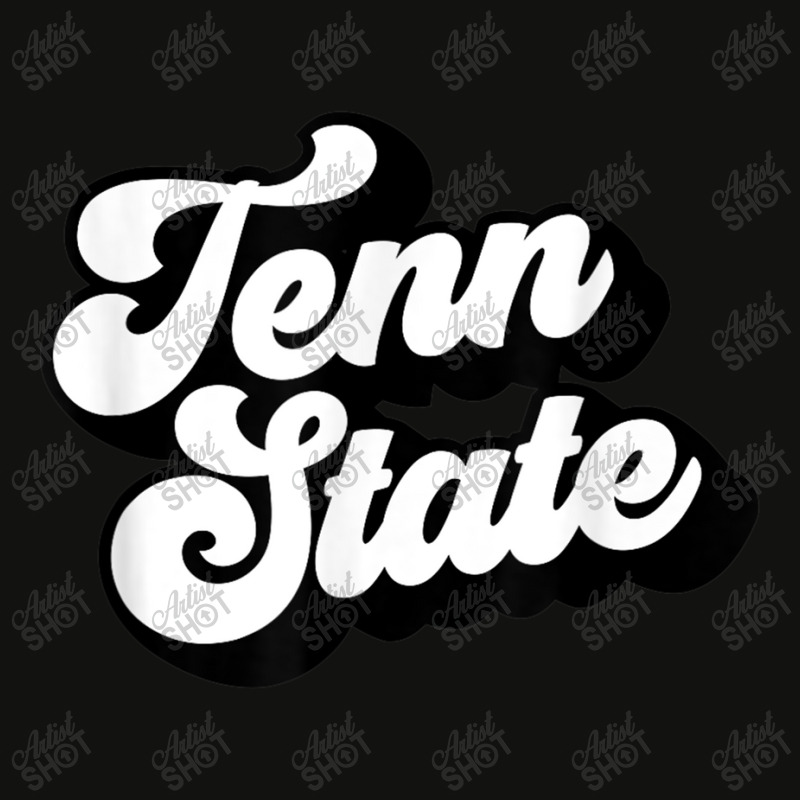 Tenn State Vintage Retro Font Funny Scorecard Crop Tee by Artist-Shannon | Artistshot