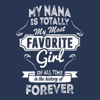 My Nana Is Totally My Most Favorite Girl Men Denim Jacket | Artistshot