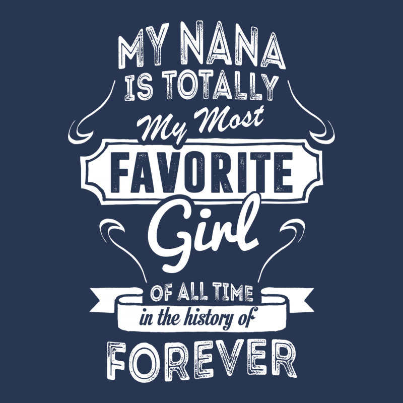 My Nana Is Totally My Most Favorite Girl Men Denim Jacket by tshiart | Artistshot