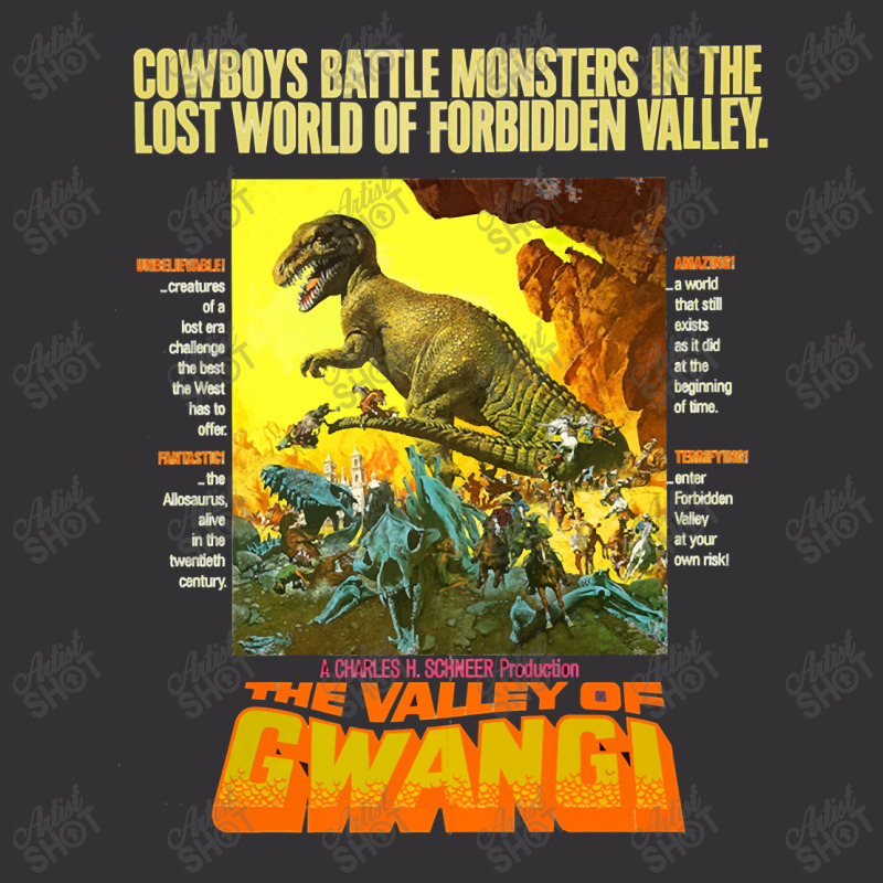 The Valley Of Gwangi Gift Poster Vintage Hoodie | Artistshot