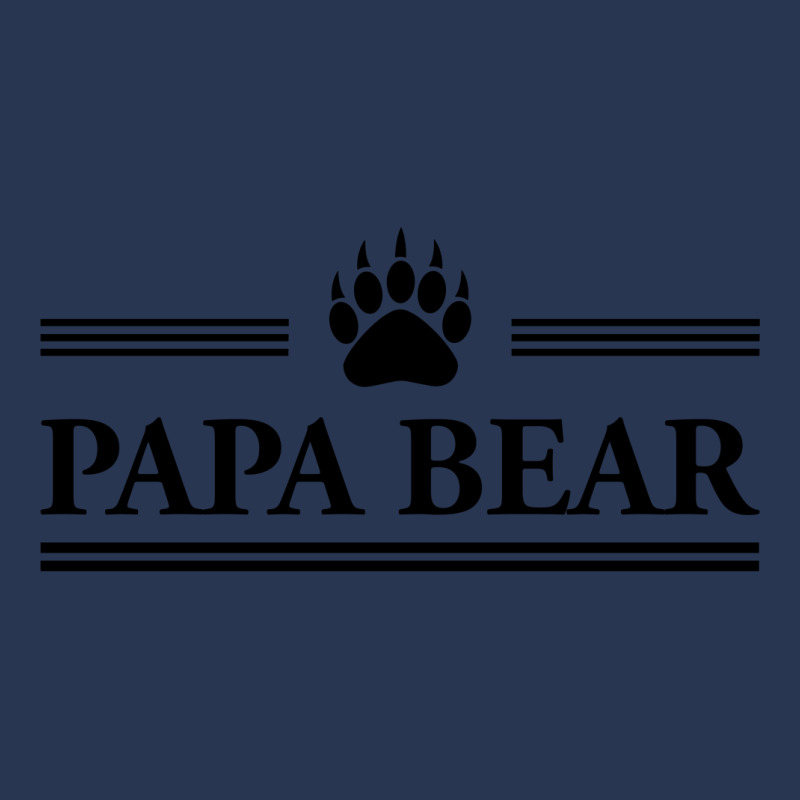 Papa Bear Men Denim Jacket by tshiart | Artistshot