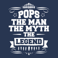Pops The Man The Myth The Legend Men Denim Jacket | Artistshot