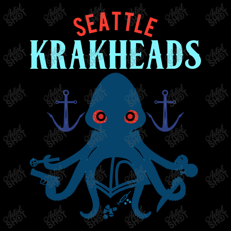 Women Seattle Krakheads Character Adjustable Cap | Artistshot