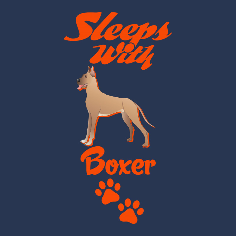 Sleeps With Boxer Men Denim Jacket | Artistshot