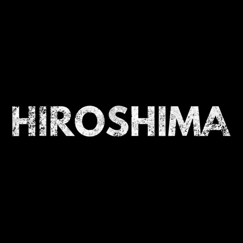 Hiroshima Japan Distressed Graphic T Shirt Zipper Hoodie | Artistshot