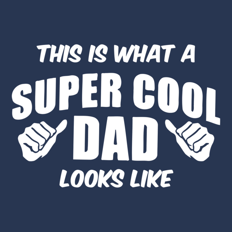 This Is What A Super Cool Dad Looks Like Men Denim Jacket | Artistshot