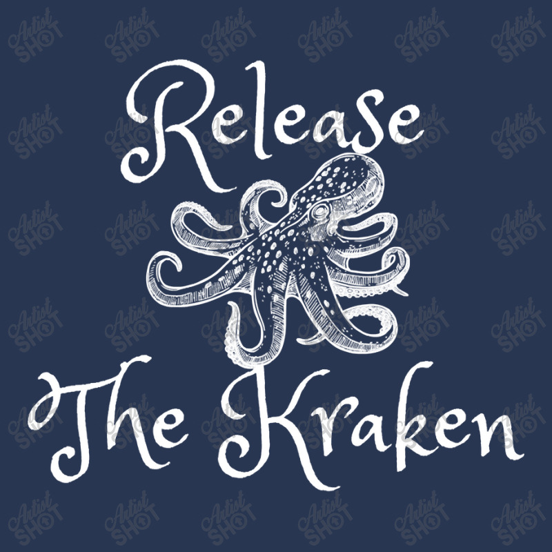 Funny Gift Release The Kraken Men Denim Jacket | Artistshot