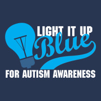 Light It Up Blue For Autism Awareness Men Denim Jacket | Artistshot