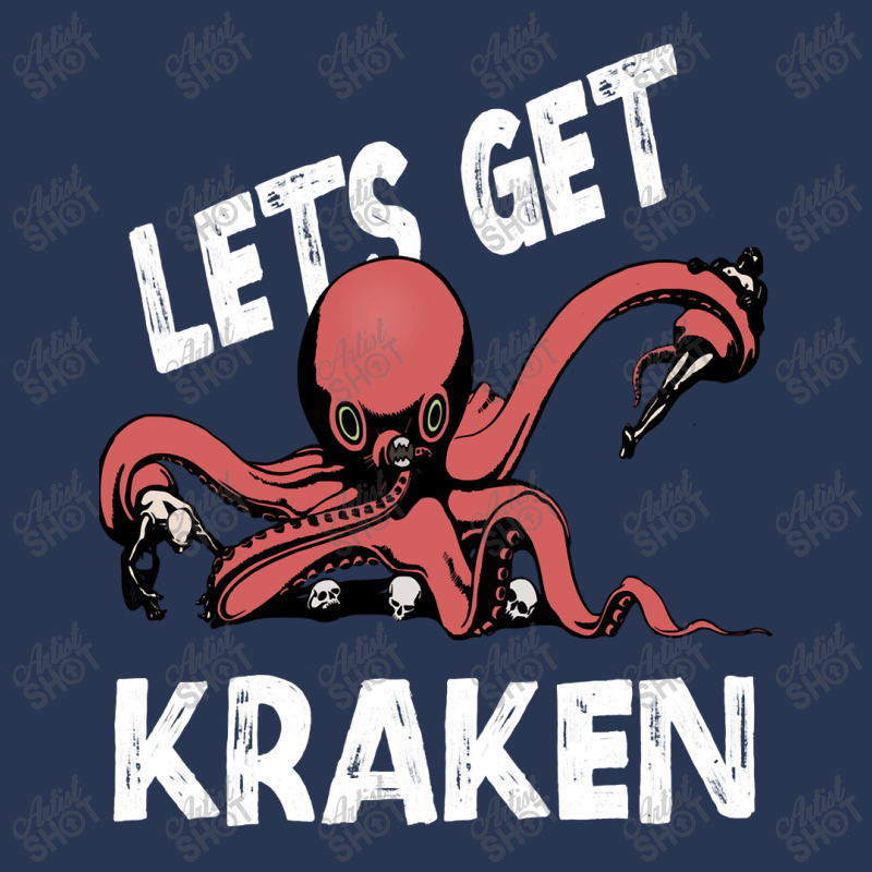 Gift For Fans Lets Get Kraken Art Men Denim Jacket | Artistshot