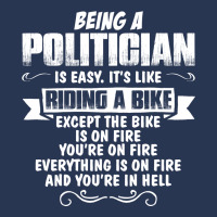 Being A Politician Men Denim Jacket | Artistshot