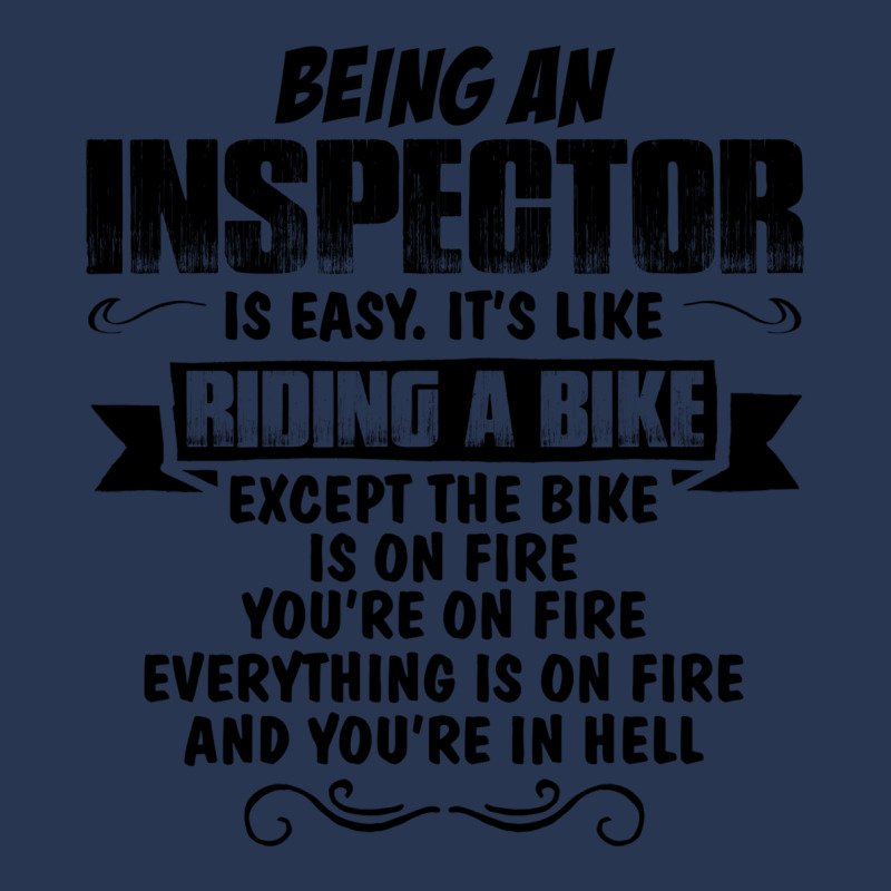 Being An Inspector Copy Men Denim Jacket | Artistshot