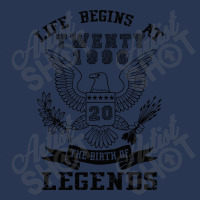 Life Begins At Twenty 1996 The Birth Of Legends Men Denim Jacket | Artistshot