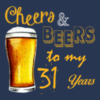 Cheers And Beers To  My 31 Years Men Denim Jacket | Artistshot
