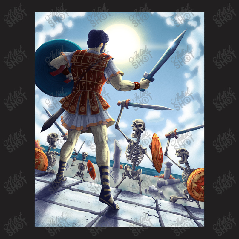 Odyssey Of The Ages Poster Action T-shirt | Artistshot