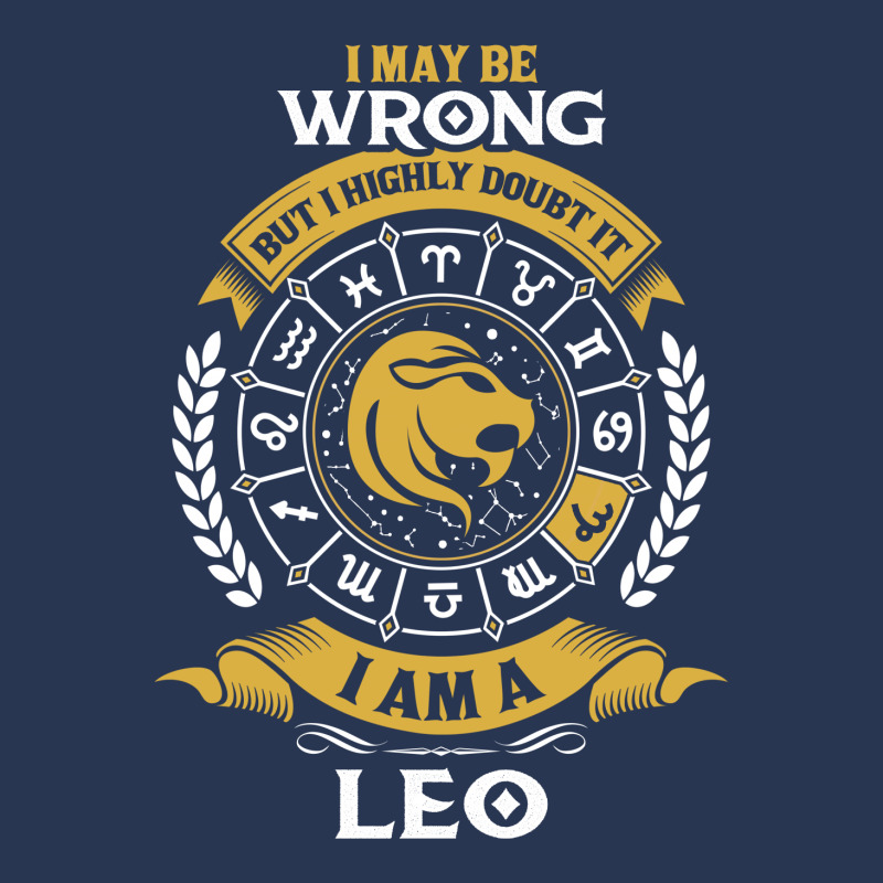 I May Be Wrong But I Highly Doubt It I Am A Leo Ladies Denim Jacket | Artistshot