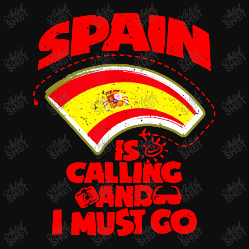 Spain Is Calling And I Must Go Crop Top by TopTshirt | Artistshot