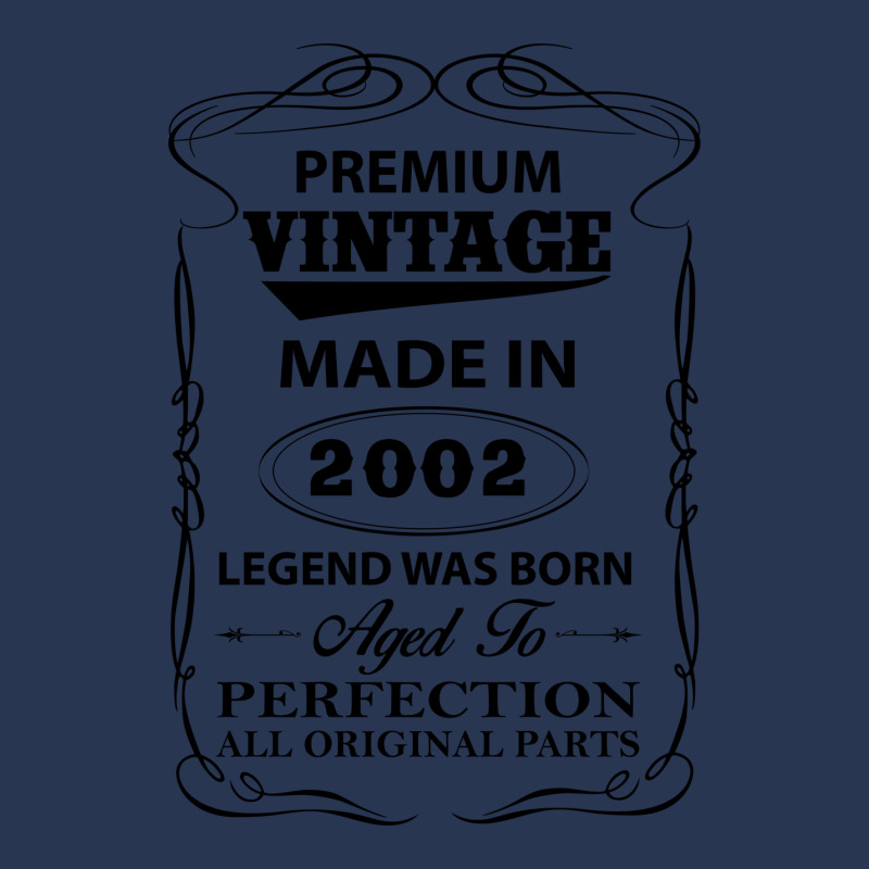 Vintage Legend Was Born 2002 Men Denim Jacket | Artistshot