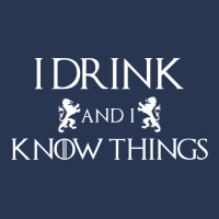 I Drink And I Know Things Men Denim Jacket | Artistshot