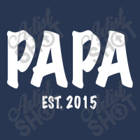 Papa Est. 2015 W Men Denim Jacket | Artistshot