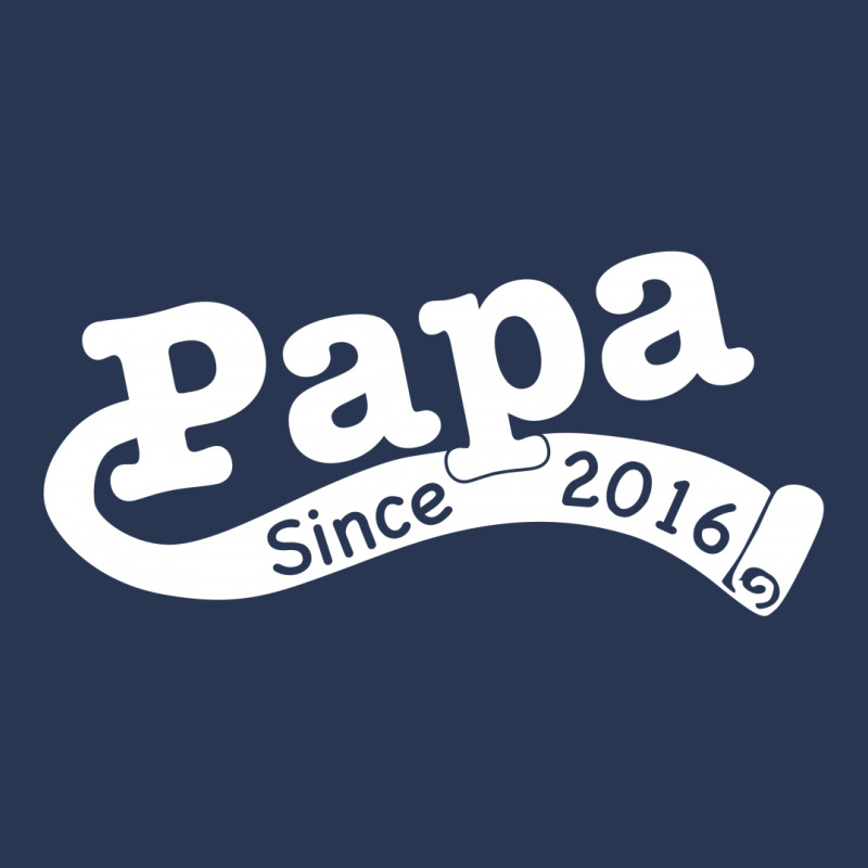 Papa Since 2016 Men Denim Jacket | Artistshot