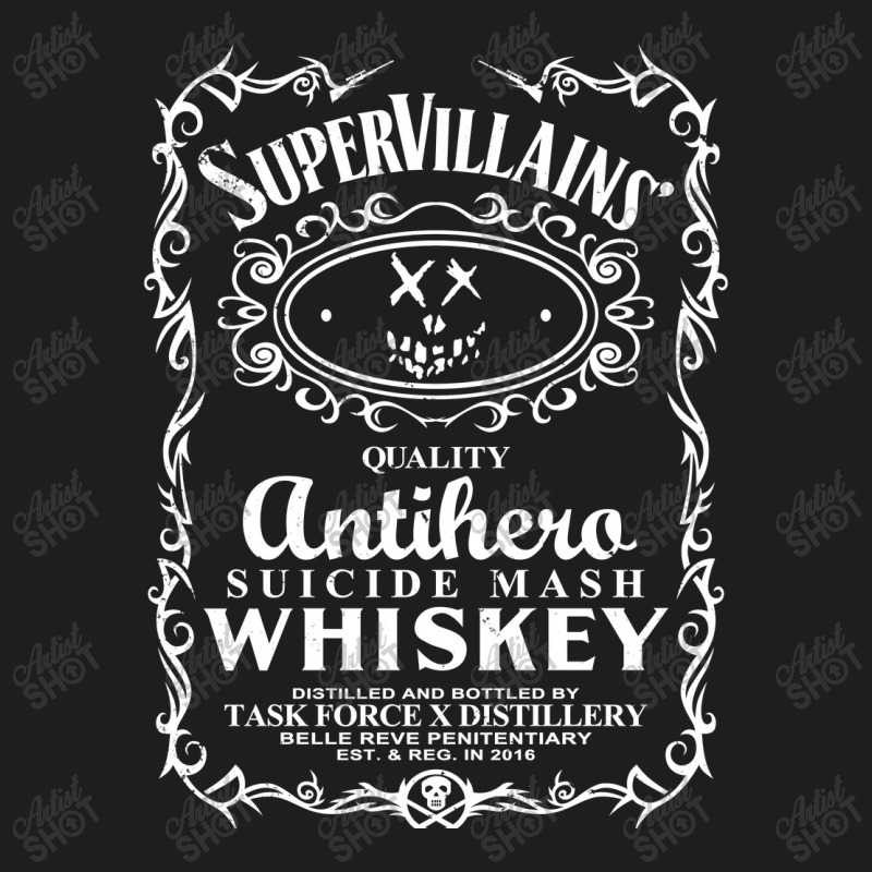 Supervillains Whiskey T-shirt Classic T-shirt by time5803 | Artistshot