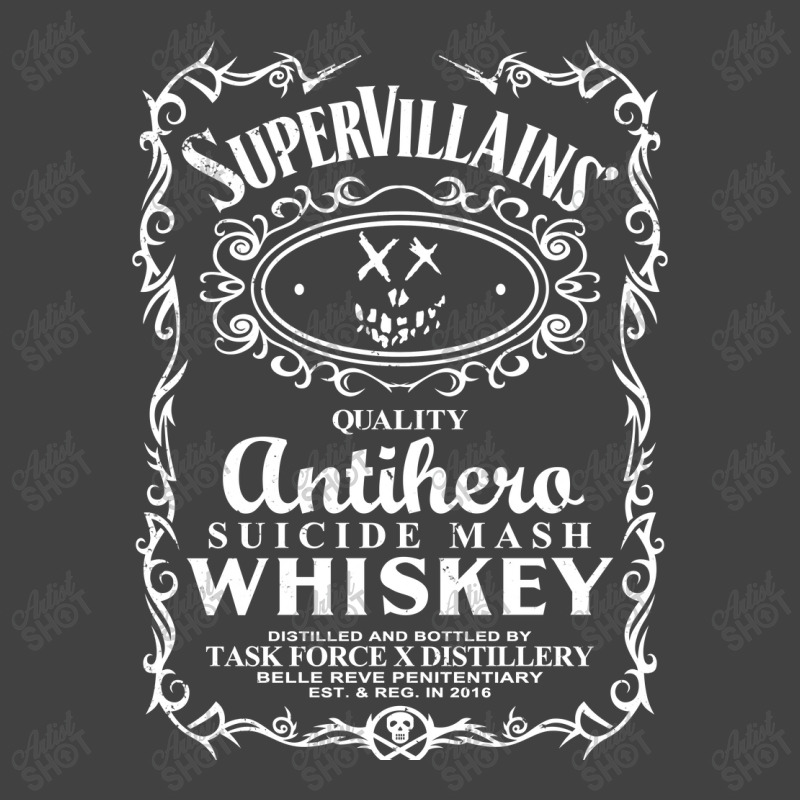 Supervillains Whiskey T-shirt Vintage T-Shirt by time5803 | Artistshot