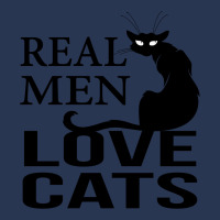 Real Men Love Cats Men Denim Jacket | Artistshot