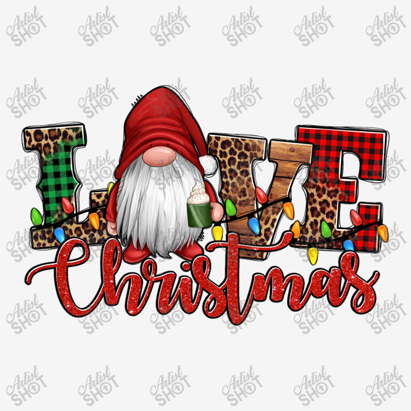 Love Christmas Gnome Scorecard Crop Tee | Artistshot